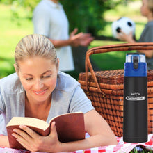 Load image into Gallery viewer, Milton Atlantis-900 Thermosteel Water  Bottle,900 ml,Black - Home Decor Lo