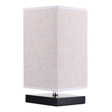 Load image into Gallery viewer, Voroly Home Decorative Wood Night Table Lamp - Home Decor Lo
