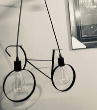 Load image into Gallery viewer, Hanging Ceiling Pendant Light Metal Antique Cycle Shape for Home Decor - Home Decor Lo