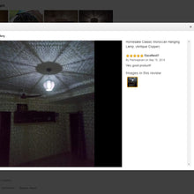 Load image into Gallery viewer, Moroccan Hanging Lamp, Antique Ceiling Lights - Home Decor Lo