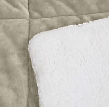 Load image into Gallery viewer, AmazonBasics Micromink Sherpa Comforter Set - Home Decor Lo