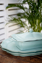 Load image into Gallery viewer, Casafina Stoneware Ceramic Impressions Collection Rect. Covered Casserole 12.75'' x 7.25'' H5.5'' 62.5oz White - Home Decor Lo