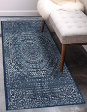 Load image into Gallery viewer, Status 3D Printed Perfect Home Rugs Carpet for Living Area | Rug and Carpet for Bedroom |Rug and Carpet for Dining Table Rug Floor Carpet with Anti Slip Backing (22 x 55, Navy Blue) - Home Decor Lo