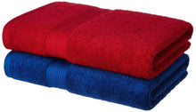 Load image into Gallery viewer, Amazon Brand - Solimo 100% Cotton 2 Piece Bath Towel Set - Home Decor Lo