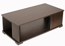 Load image into Gallery viewer, Bluewud Noel CT-NO-RTW Coffee Table with Shelves (Wenge) - Home Decor Lo