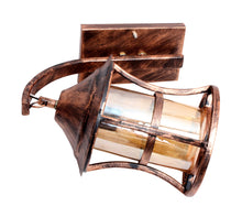 Load image into Gallery viewer, Metal and Glass Wall Light Wall Lamp Lighting to Decor (Copper Antique) - Home Decor Lo