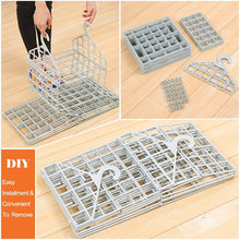 Load image into Gallery viewer, 5 Layer Folding Clothes Storage Hanging Wardrobe Shelves - Home Decor Lo