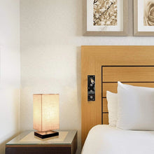 Load image into Gallery viewer, Voroly Home Decorative Wood Night Table Lamp - Home Decor Lo