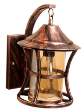 Load image into Gallery viewer, Metal and Glass Wall Light Wall Lamp Lighting to Decor (Copper Antique) - Home Decor Lo
