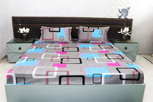 Load image into Gallery viewer, Cottington Lane Bed Sheet for Double Bed with 2 Pillow Cover - Home Decor Lo