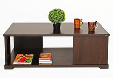 Load image into Gallery viewer, Bluewud Noel CT-NO-RTW Coffee Table with Shelves (Wenge) - Home Decor Lo