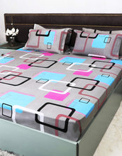 Load image into Gallery viewer, Cottington Lane Bed Sheet for Double Bed with 2 Pillow Cover - Home Decor Lo