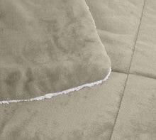 Load image into Gallery viewer, AmazonBasics Micromink Sherpa Comforter Set - Home Decor Lo