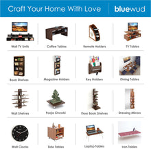 Load image into Gallery viewer, Bluewud Oliver Side Table (Wenge) - Home Decor Lo