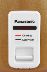 Panasonic SR-W18GH 270-Watt Automatic Cooker Warmer Combo Gift Pack (Gold) - Home Decor Lo