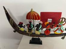 Load image into Gallery viewer, Wrought Iron Traditional Onam Boat Race Wall Decor