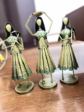 Load image into Gallery viewer, Wrought Iron Women Figurine Set Of 3