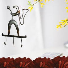 Load image into Gallery viewer, Man Muscian Key Holder, Wall Hanging Key Stand for Home Decor