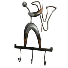 Load image into Gallery viewer, Man Muscian Key Holder, Wall Hanging Key Stand for Home Decor
