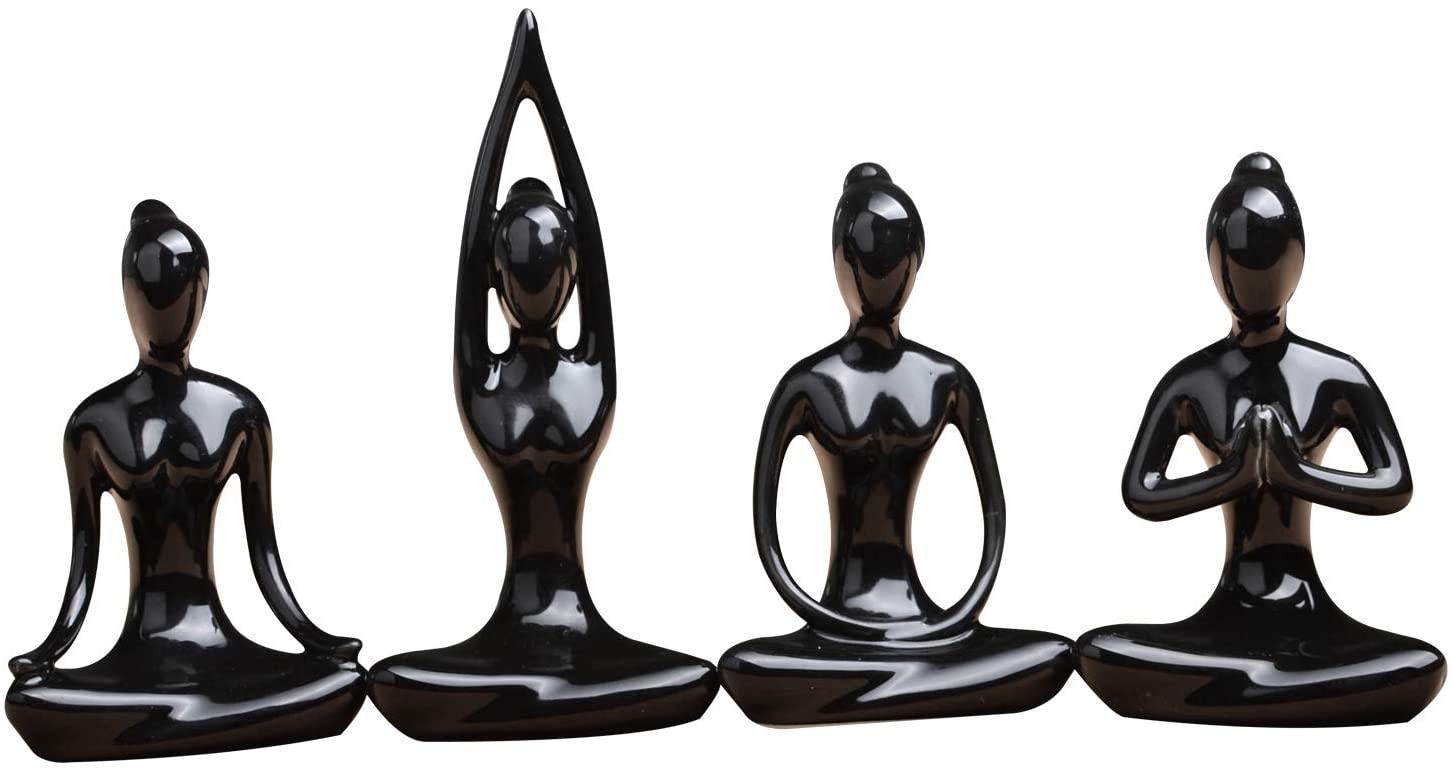 LIFFY Yoga Statue Set 3 Resin Figurines For Home Office Decor, Meditation,  And Yoga Lady Pose Figure Office Decorative Ornaments Perfect Table Office  Decoration And Gift 230926 From Xianstore09, $36.93 | DHgate.Com