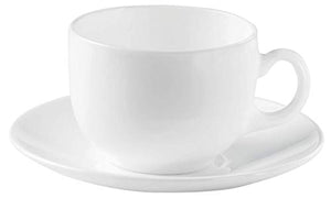 laopala diva iris set of l 6 cup and 6 saucers (white) - Home Decor Lo