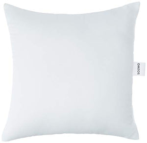 Amazon Brand - Solimo Microfibre Filled Cushion,12x12 Inch, Set of 5 - Home Decor Lo