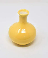 Load image into Gallery viewer, The Himalayan Goods Company Ceramic Flower Vase (Yellow_5.75 Inch) - Home Decor Lo
