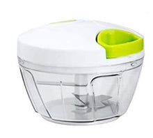 Load image into Gallery viewer, Dewberries Plastic Handy Dori Chopper with 3 Blades (White Color) - 450 ML - Home Decor Lo