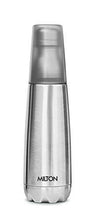 Load image into Gallery viewer, Milton Vertex -1000 Thermosteel  Water Bottle with Unbreakable Tumbler, 1000 ml, Silver - Home Decor Lo