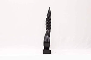 Urban Kursi Ceramic Abstract Retro Wing Figurine Showpiece for Home/Office and Living Room Décor - Home Decor Lo