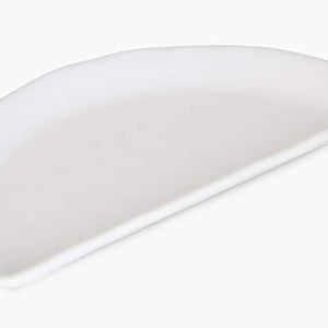 Home Centre Silvano Solid Melamine Platter - White - Home Decor Lo