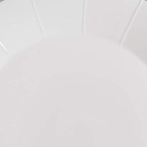 Home Centre Bliss Dinner Plate - White - Home Decor Lo