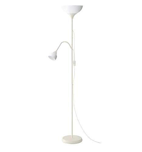 Floor uplight outlet reading lamp