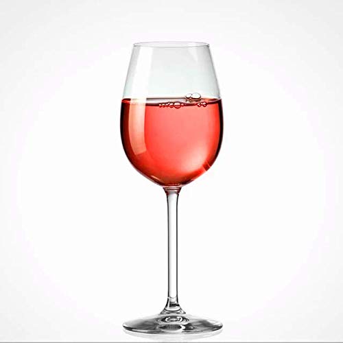PrimeWorld Rock Red Wine White Wine, Multipurpose Goblet Set, Lead Free Glass, Dishwasher Safe (4) - Home Decor Lo