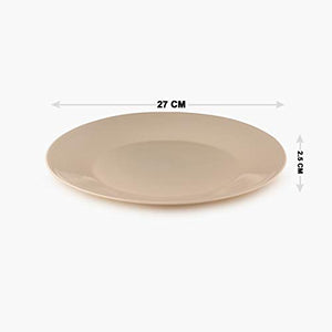 Home Centre Nice and Easy Dinner Plate - Beige - Home Decor Lo