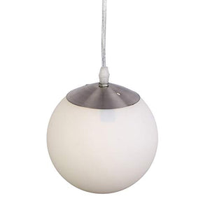 Globe Shape Doom Pendent Hanging Colourful Ceiling Lamp Light, Compatible with 5 to 60 Watt LED, Round, Glass - Home Decor Lo