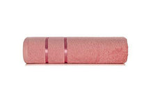 Load image into Gallery viewer, Casa Copenhagen - Cotton Eternal 2 Pcs Medium Bath Towel (60 x 120cm) Colour : Flamingo Pink + Hawaiian Ocean - Home Decor Lo