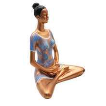 Load image into Gallery viewer, Homebia Yoga Lady Pose Showpiece Handicraft Gift Item for Home Decor, Office Decor, Desk Decor, Shelf Decor - Home Decor Lo