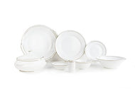 Clay Craft Mona 110 GL Bone China Dinnerware Set, 38-Pieces, Multicolor - Home Decor Lo