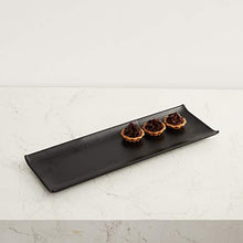 Load image into Gallery viewer, Home Centre Silvano Shallow Platter - Black - Home Decor Lo
