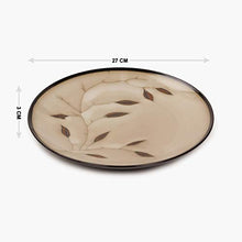 Load image into Gallery viewer, Home Centre Petunia Floral Printed Dinner Plate - Beige - Home Decor Lo