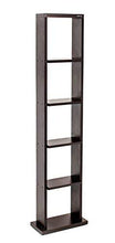 Load image into Gallery viewer, Bluewud Walten Engineered Wood Bookshelf/Display Rack (Wenge) - Home Decor Lo