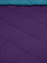 Load image into Gallery viewer, Amazon Brand - Solimo Microfibre Reversible Comforter, Double (Deep Purple and Ocean Blue, 200 GSM) - Home Decor Lo