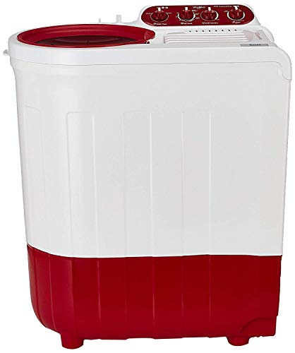 Whirlpool 7.2 Kg Semi-Automatic Top Loading Washing Machine (ACE SUPREME PLUS 7.2, Coral Red, Ace Wash Station) - Home Decor Lo