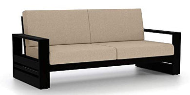MP ENTERPRIESES Solid Sheesham Wood Chestnut Finish 3 Seater Sofa for Living Room - Home Decor Lo