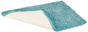 Amazon Brand - Solimo Premium Anti-Slip Microfibre Bathmat - 80cm x 50cm, Dusty Turquoise - Home Decor Lo