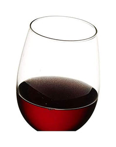 PrimeWorld Rock Red Wine White Wine, Multipurpose Goblet Set, Lead Free Glass, Dishwasher Safe (4) - Home Decor Lo