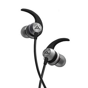 Boult Audio BassBuds X1 in-Ear Wired Earphones with Mic and 10mm Powerful Driver for Extra Bass and HD Sound (Grey) - Home Decor Lo