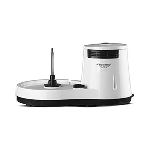 Butterfly EKN 1.5-Litre Water Kettle (Silver with Black) & Smart 150-Watt Table Top Wet Grinder with Coconut Scrapper Attachment (White) Combo - Home Decor Lo