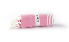 Load image into Gallery viewer, Haber - Turkish Style Premium Cotton Bath Towel - Pink Paradise - Home Decor Lo